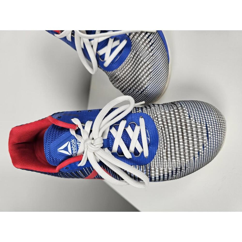 Reebok Nano Mayhem  CrossFit Training Shoes - Blue, Red, and White - Picture 2 of 12